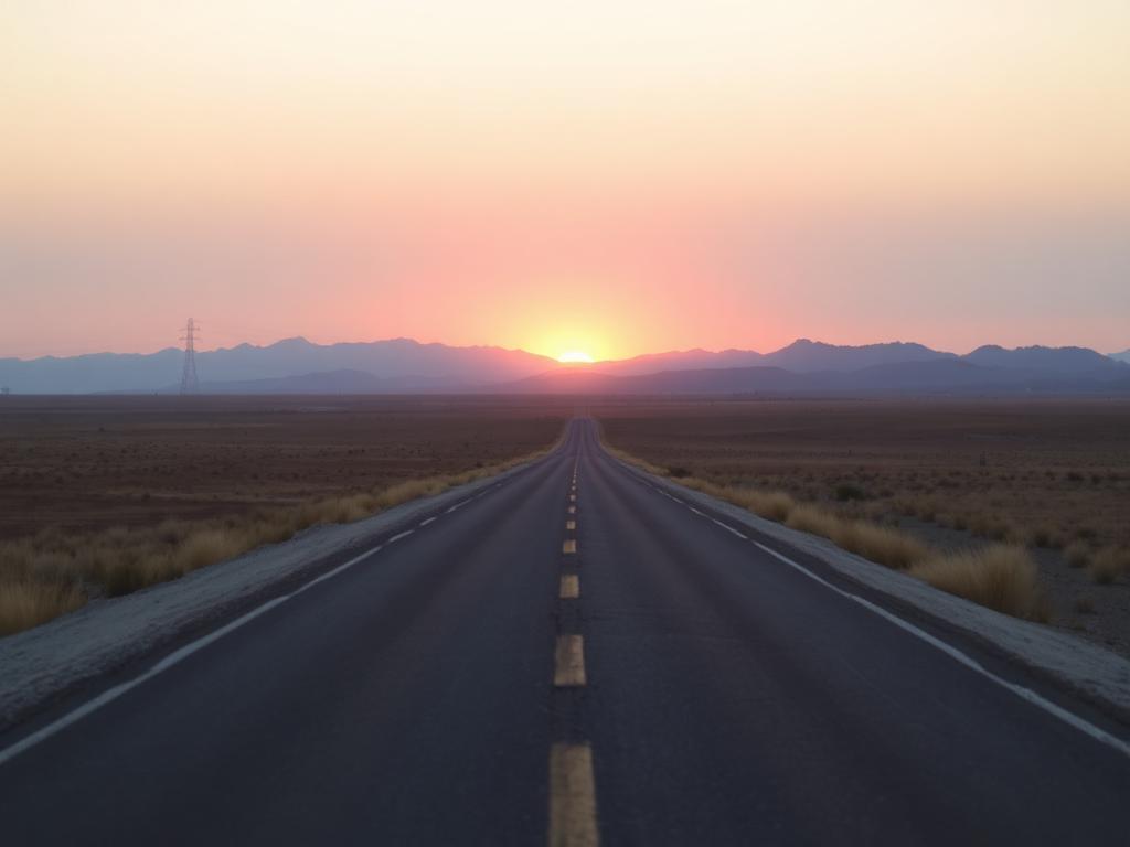 Open road